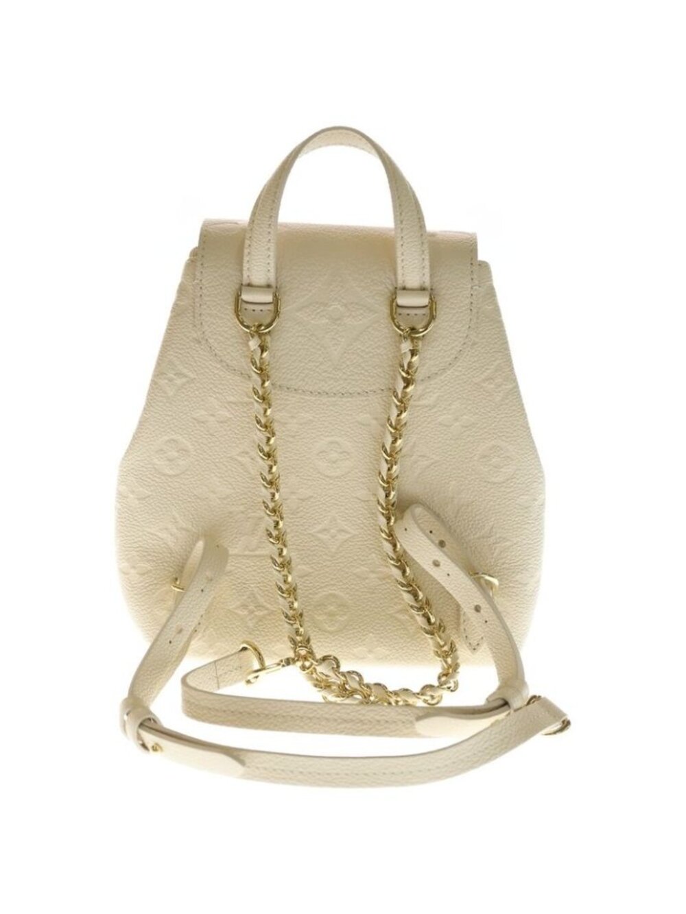 Louis Vuitton Monogram Empreinte Backup Cles Music Backpack Ivory Leather - Picture 2 of 6